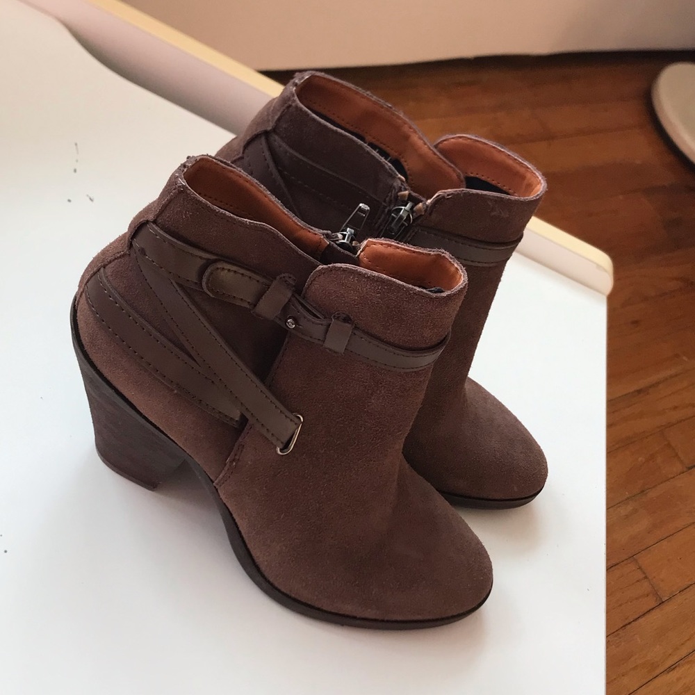 Genuine Suede Booties - Picture 4 of 5